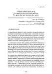 Exposiciones virtuales en la cultura contemporánea: Un análisis del estado del arte by Jessica Blanco Marcos and Eva Santín Álvarez