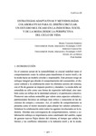 Estrategias adaptativas y metodologías colaborativas para el diseño circular: Un estudio multicaso en la industria textil y de la moda desde la perspectiva del ciclo de vida by María Tamames Sobrino, Adriana Cagigas Gil, and Daniel de las Heras