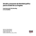 Estudio y propuesta de identidad gráfica para la ciudad de Los Ángeles by Cristina Moyano