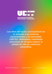 Los retos del sector sociosanitario en la atención a los usuarios pertenecientes a la comunidad LGBTIQ+: definiendo y diseñando soluciones de UX para mejorar la calidad de vida de colectivos vulnerables. by María Becedas Blázquez