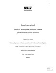 Banca Conversacional: Diseño UX de un Agente de Inteligencia Artificial para Fomentar el Bienestar Financiero. by Tirzo Carpizo Fernández