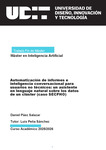 Automatización de informes e inteligencia conversacional para usuarios no técnicos: un asistente en lenguaje natural sobre los datos de un clúster (caso SECPHO) by Daniel Páez Salazar