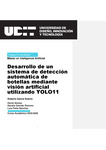 Desarrollo de un sistema de detección automática de botellas mediante visión artificial utilizando YOLO11 by Roberto García Solorio